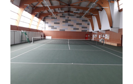 Occupation de la salle de tennis aux vacances de la toussaint du 21 octobre au 5 novembre 2023